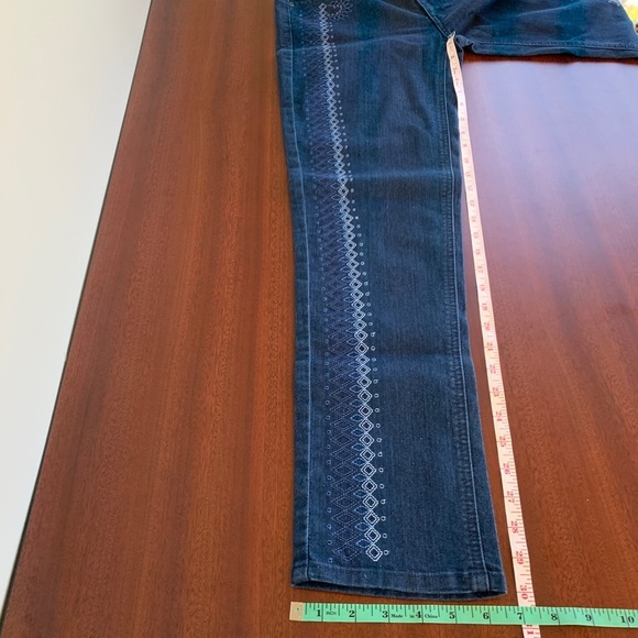 Antthony Skinny Embroidered Jeans - Picture 5 of 6